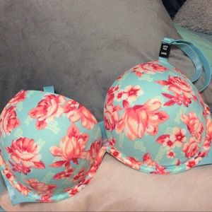 Pink Victoria’s Secret Push Up Bra